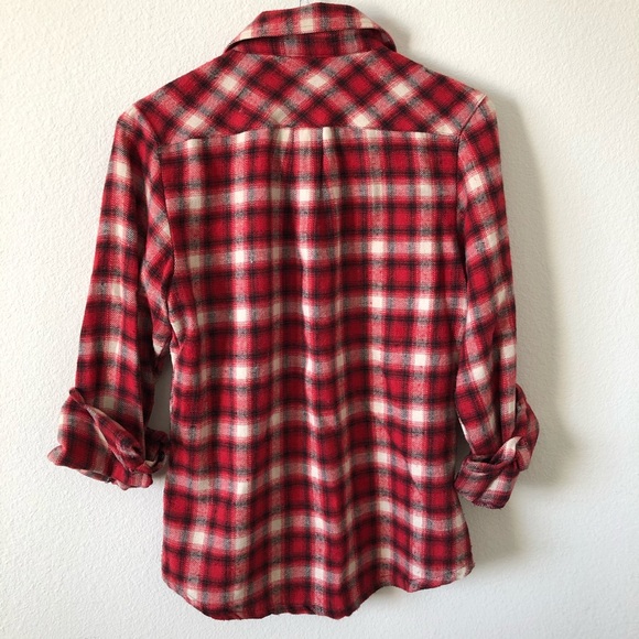 Molokai Red/Black Flannel. Size Medium - Picture 6 of 9